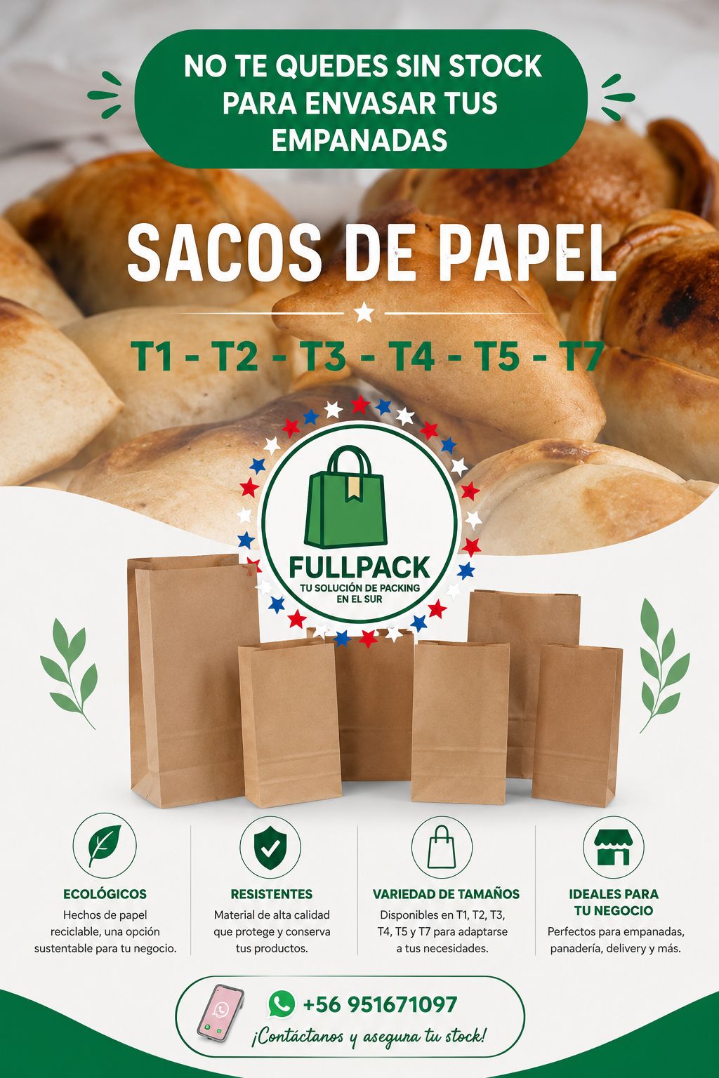 Saco Papel 300