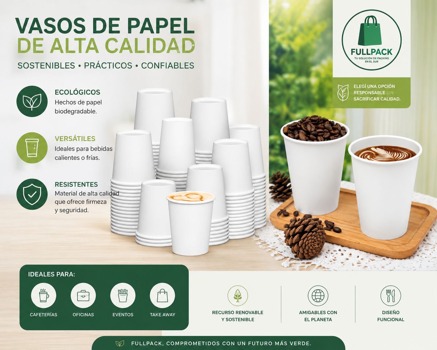 Vaso Kraft 8oz